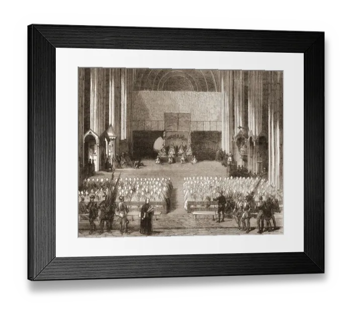 Framed Print : The Council of Trent, Trento, northern Italy