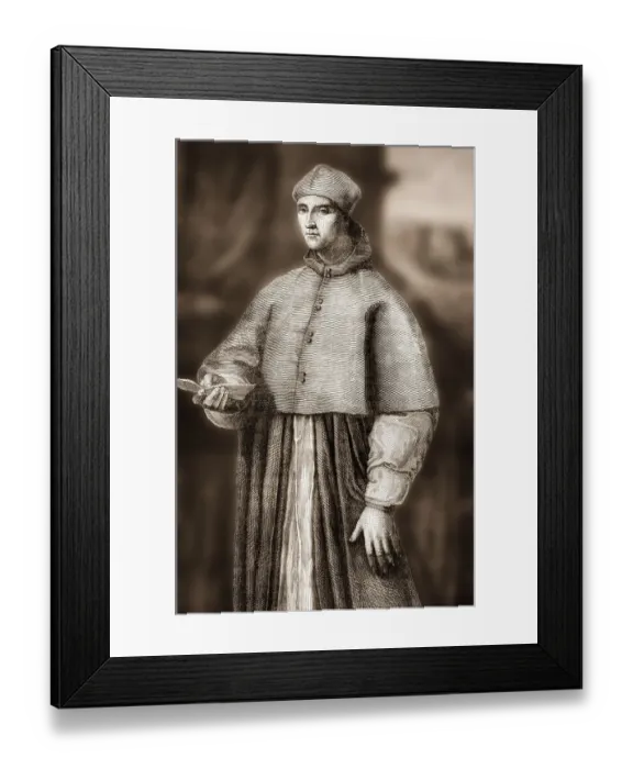 Framed Print : Pope Julius III, 1487 - 23 March 1555