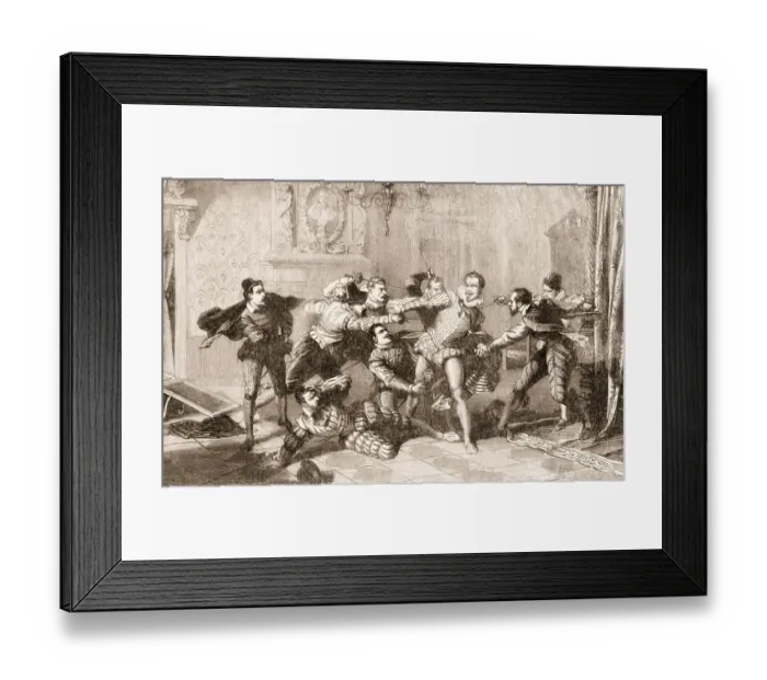Framed Print : Henry I, Duke of Guise, 1550 - 1588 Framed Print : Henry I, Duke of Guise, 1550 - 1588