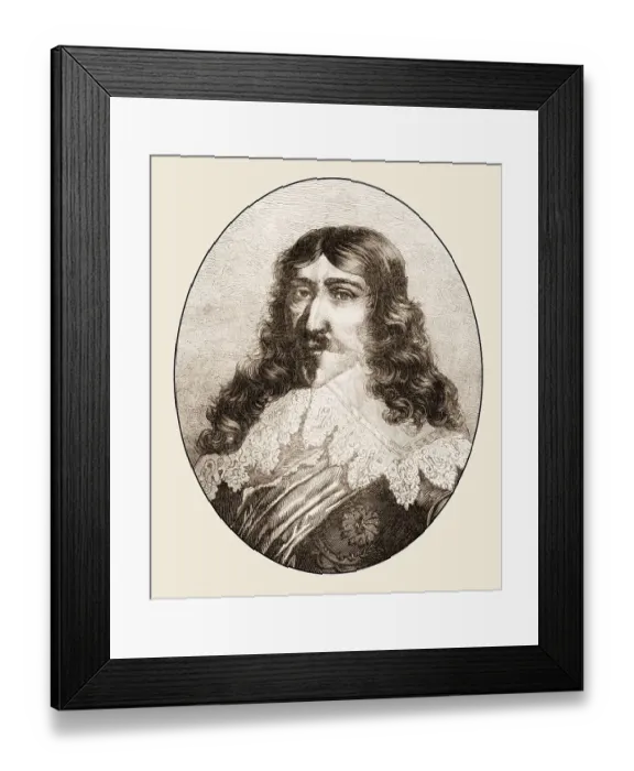 Framed Print : Louis XIII, 1601 - 1643, King of France Framed Print : Louis XIII, 1601 - 1643, King of France