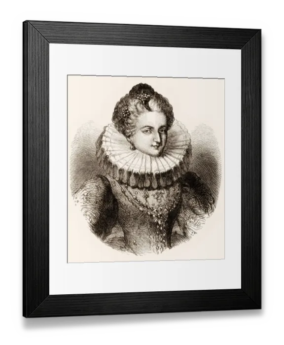 Framed Print : Leonora Dori Galigai, 1571 - 1617
