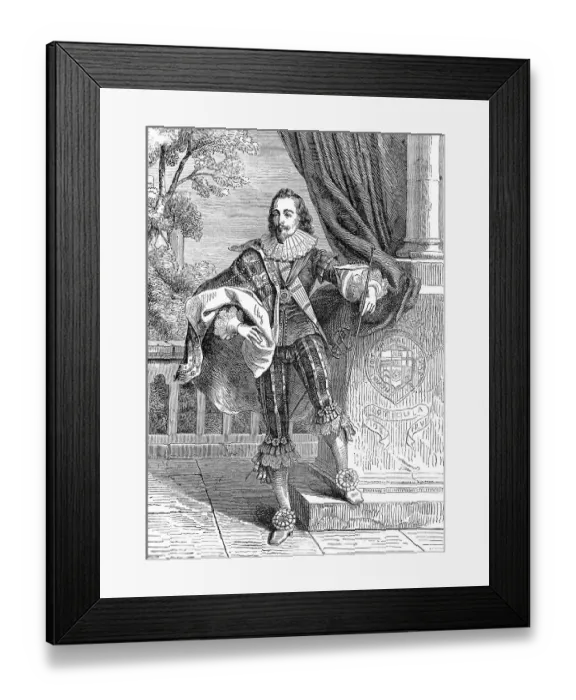 Framed Print : George Villiers, 1st Duke of Buckingham