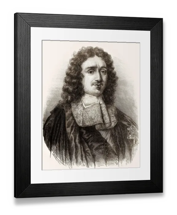 Framed Print : Jean-Baptiste Colbert, Marquis de Seignelay Framed Print : Jean-Baptiste Colbert, Marquis de Seignelay