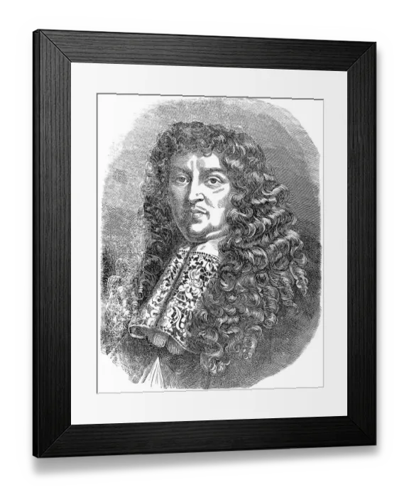 Framed Print : Francois Michel Le Tellier, Marquis de Louvois
