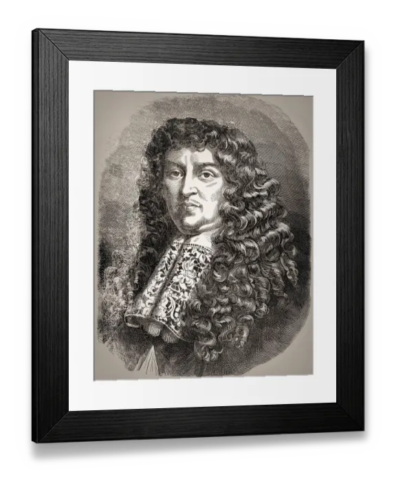Framed Print : Francois Michel Le Tellier, Marquis de Louvois