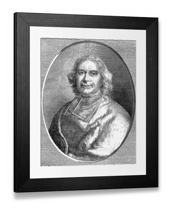 Framed Print : Andre-Hercule de Fleury, Bishop of Frejus Framed Print : Andre-Hercule de Fleury, Bishop of Frejus