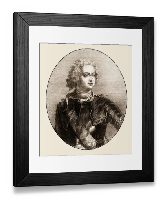Framed Print : Louis XV, 1710-1774, King of France and Navarre