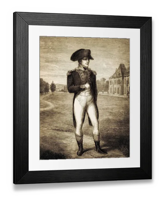 Framed Print : Napoleon Bonaparte, Emperor Napoleon I Framed Print : Napoleon Bonaparte, Emperor Napoleon I