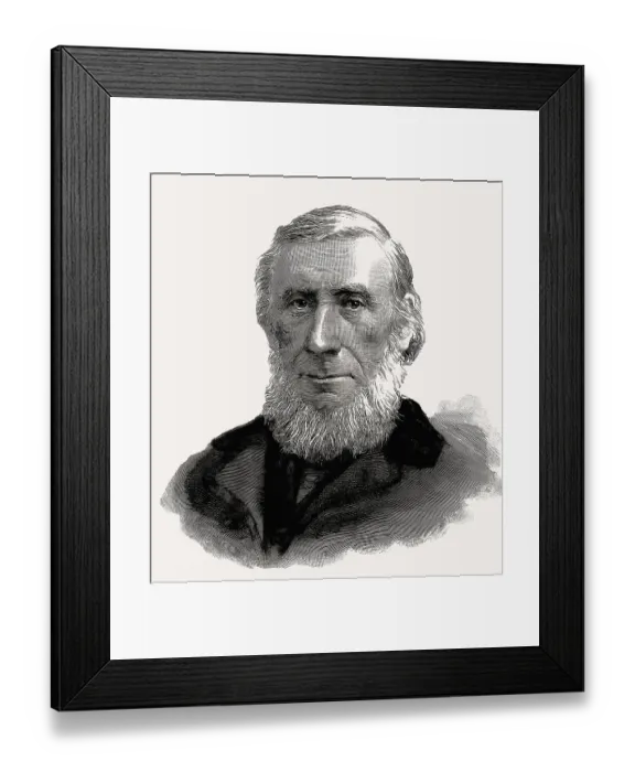 Framed Print : John Tyndall, 1820 -1893, Irish physicist and chemist
