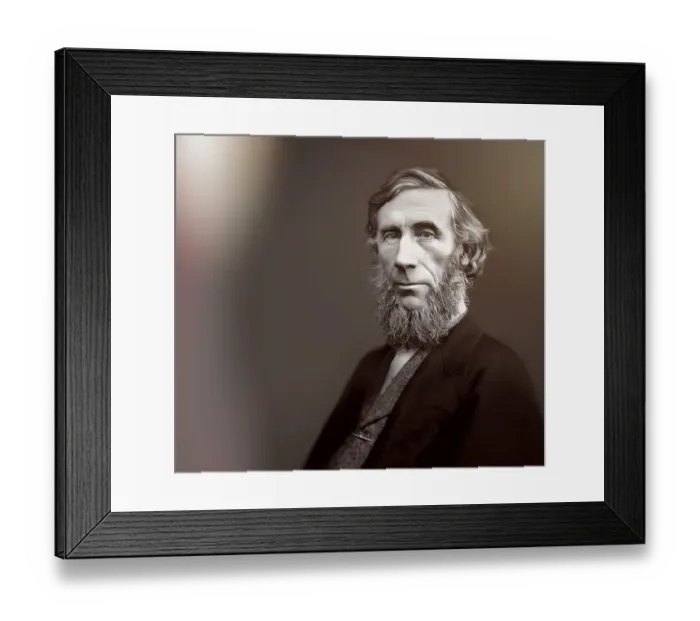 Framed Print : John Tyndall, 1820 -1893, Irish physicist and chemist
