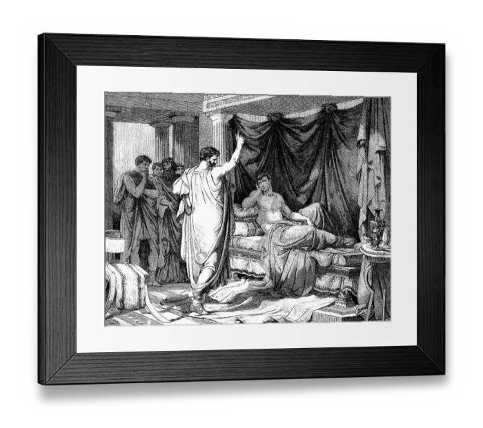 Framed Print : The Edict of Toleration by Galerius was issued in 311 in Serdica Framed Print : The Edict of Toleration by Galerius was issued in 311 in Serdica