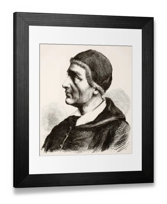 Framed Print : Pope Innocent I, served as the Catholic Church Pope from 401 to his death in 417 Framed Print : Pope Innocent I, served as the Catholic Church Pope from 401 to his death in 417