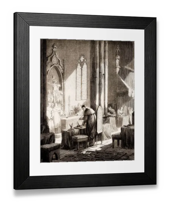 Framed Print : The scrutiny phase to elect a new Pope Framed Print : The scrutiny phase to elect a new Pope