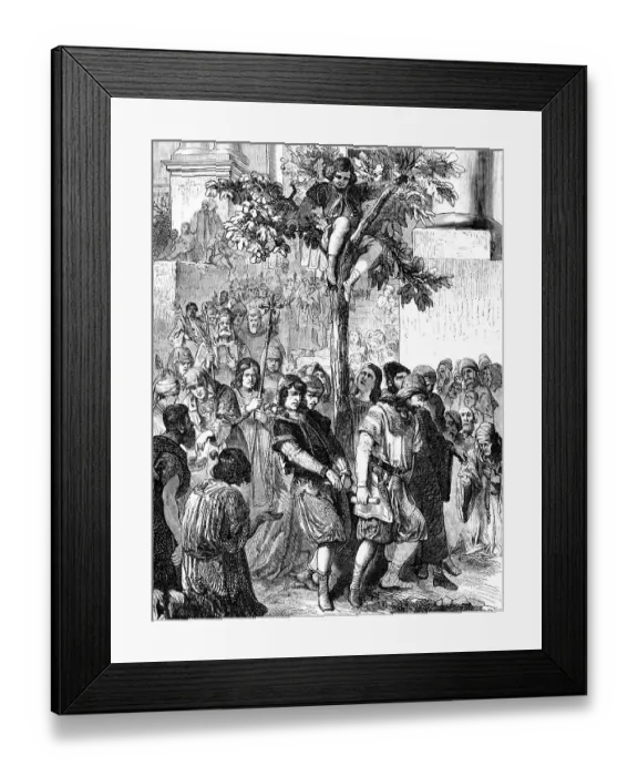 Framed Print : The Syriac Maronite Church with their olive tree ceremony Framed Print : The Syriac Maronite Church with their olive tree ceremony