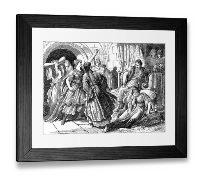 Framed Print : Mieszko I, ca. 930, 992, the ruler of the Polans Framed Print : Mieszko I, ca. 930, 992, the ruler of the Polans