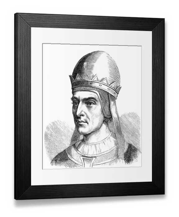 Framed Print : Gregory VII, c. 1015 - 1085, born Hildebrand of Sovana Framed Print : Gregory VII, c. 1015 - 1085, born Hildebrand of Sovana