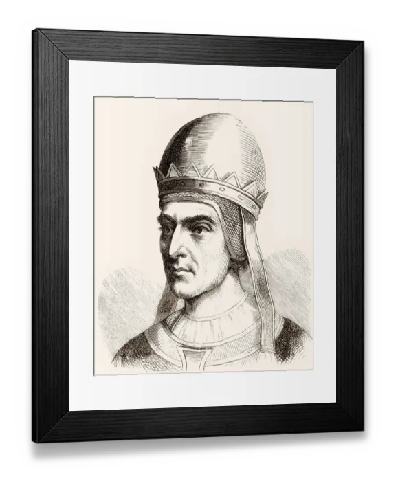 Framed Print : Gregory VII, c. 1015 - 1085, born Hildebrand of Sovana Framed Print : Gregory VII, c. 1015 - 1085, born Hildebrand of Sovana