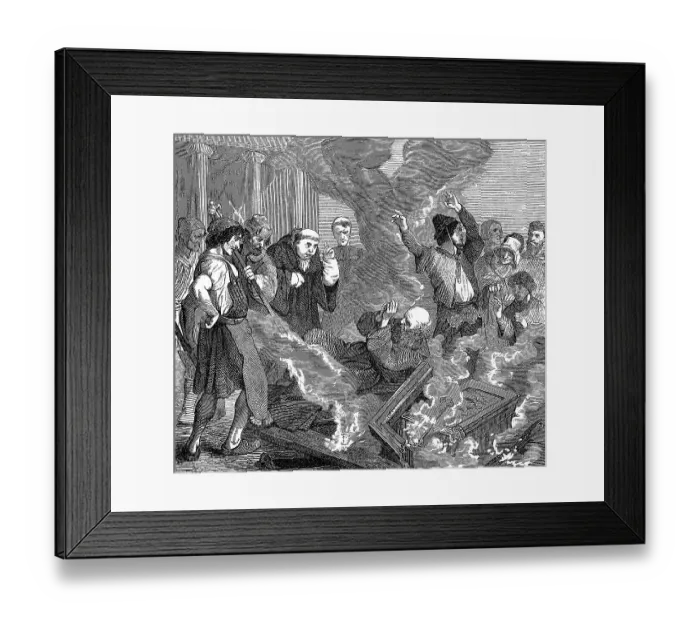 Framed Print : Peter of Bruys, Pierre De Bruys or Peter de Bruis
