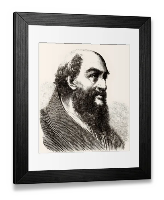 Framed Print : Pope Innocent II, born Gregorio Papareschi