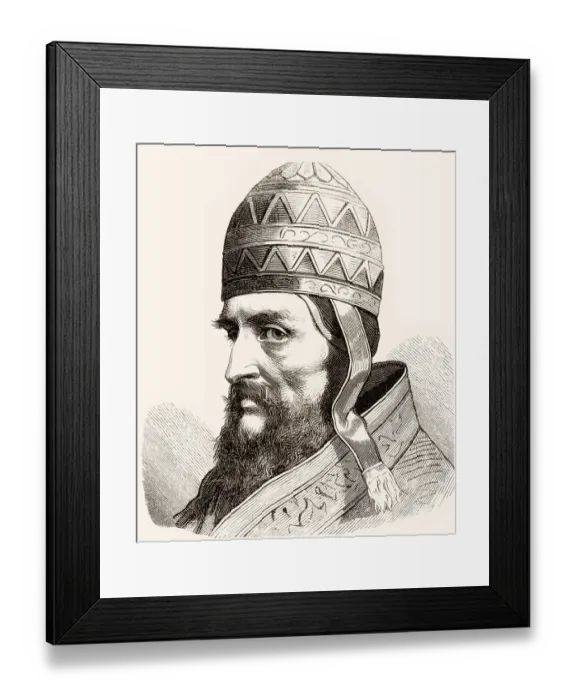 Framed Print : Nicholas III, c. 1225 - 22 August 1280 Framed Print : Nicholas III, c. 1225 - 22 August 1280