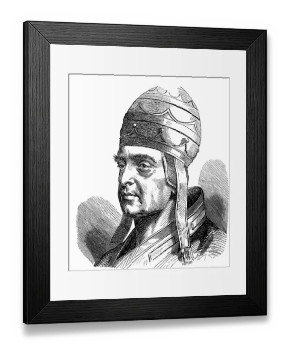 Framed Print : Boniface VIII, c. 1230 - 11 October 1303