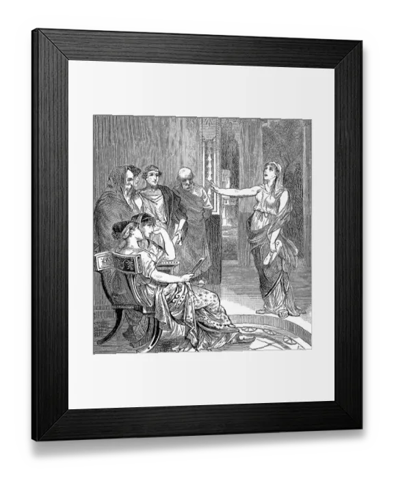 Framed Print : Sappho, c. 630-c. 570 BC, an archaic Greek poet from the island of Lesbos Framed Print : Sappho, c. 630-c. 570 BC, an archaic Greek poet from the island of Lesbos