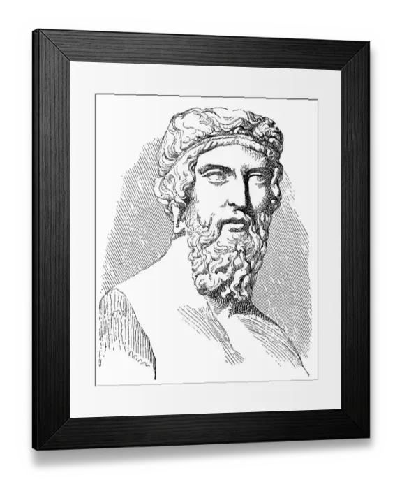 Framed Print : Platon or Plato, 428 BC - 348 BC Framed Print : Platon or Plato, 428 BC - 348 BC