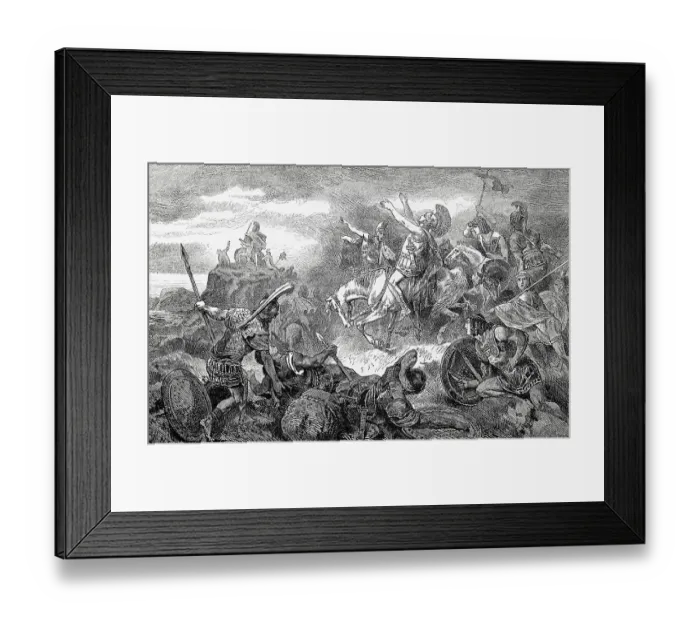 Framed Print : Xenophon of Athens, leader of the mercenaries