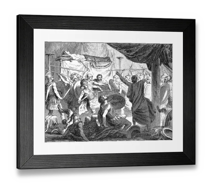 Framed Print : Rivals to the throne of Alexander the Great