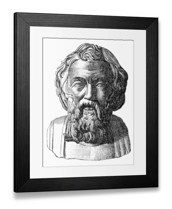 Framed Print : Lycurgus of Athens, c. 390-324 BC Framed Print : Lycurgus of Athens, c. 390-324 BC
