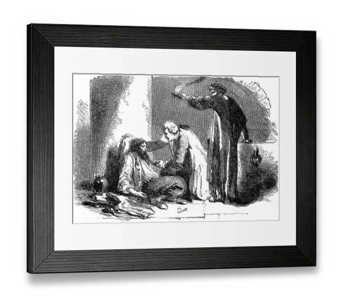 Framed Print : John Howard, 1726-1790, a philanthropist and the first English prison reformer