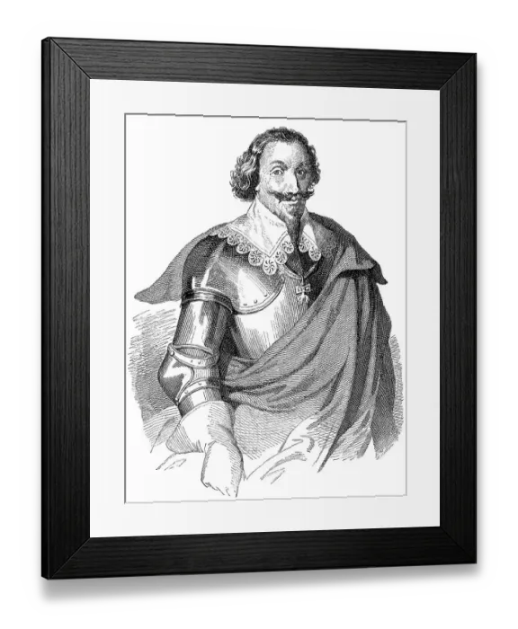 Framed Print : Gottfried Heinrich Graf zu Pappenheim