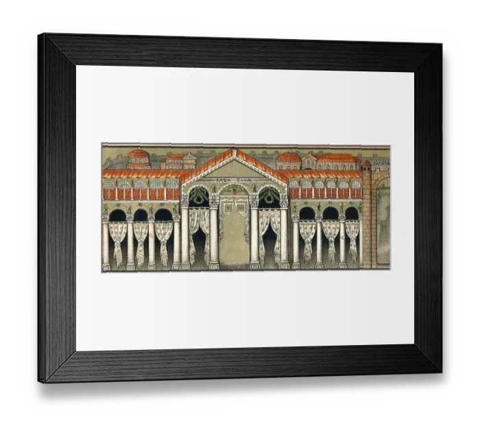 Framed Print : The palace of Theodoric the Great in Ravenna Framed Print : The palace of Theodoric the Great in Ravenna