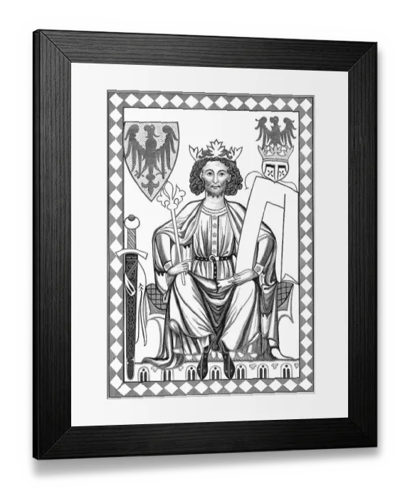 Framed Print : Henry VI or Heinrich VI, Holy Roman Emperor Framed Print : Henry VI or Heinrich VI, Holy Roman Emperor