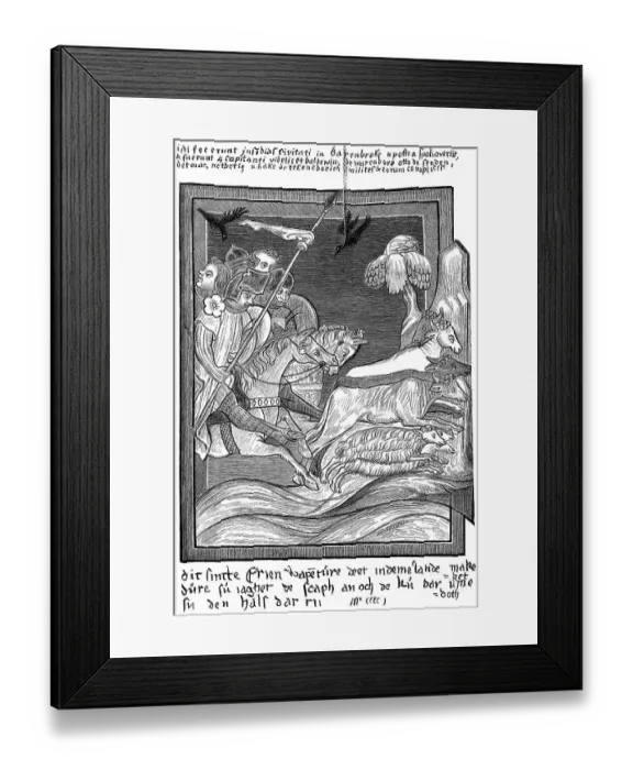 Framed Print : Robber barons or robber knights in the late Middle Ages Framed Print : Robber barons or robber knights in the late Middle Ages