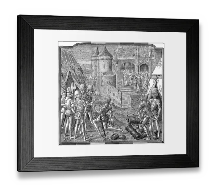 Framed Print : The marriage of Mary or Maria, 1371-1395 Framed Print : The marriage of Mary or Maria, 1371-1395