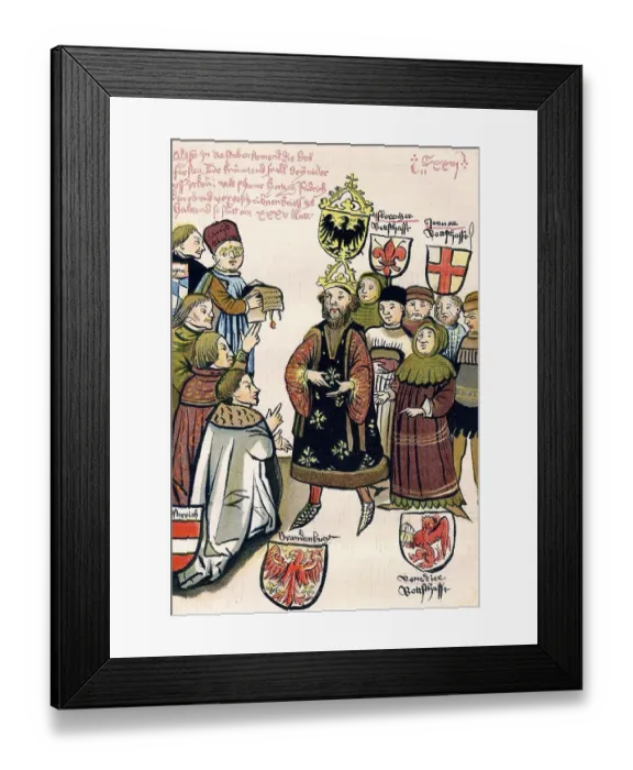 Framed Print : Frederick or Friedrich, 1371-1440