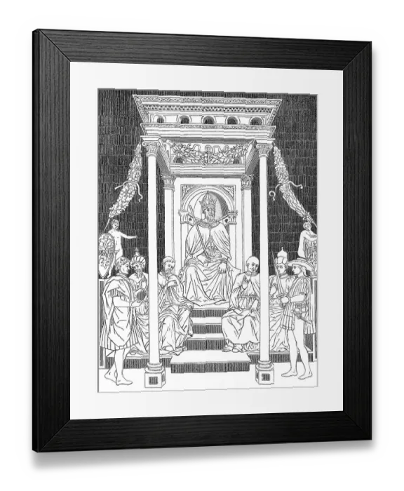 Framed Print : Sigismund of Luxemburg, 1368-1437
