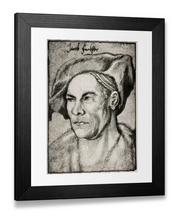 Framed Print : Jakob Fugger, 1459 - 1525, German businessman