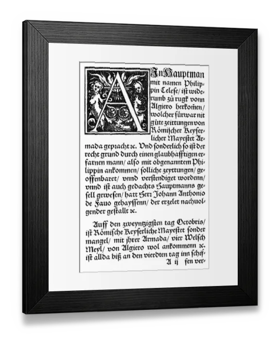 Framed Print : Report on the the Conquest of Tunis in 1535 by Charles V Framed Print : Report on the the Conquest of Tunis in 1535 by Charles V