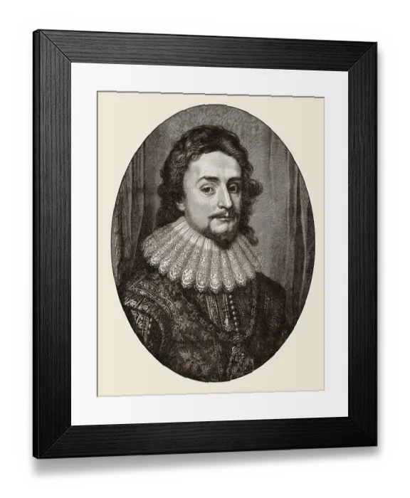 Framed Print : Frederick V, Elector Palatine, 1596-1632 Framed Print : Frederick V, Elector Palatine, 1596-1632
