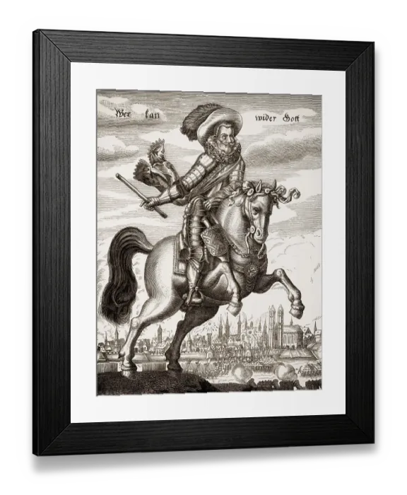 Framed Print : Johann t'Serclaes Count of Tilly