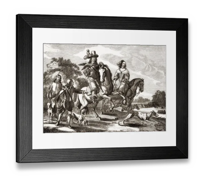 Framed Print : Frederick William of Brandenburg