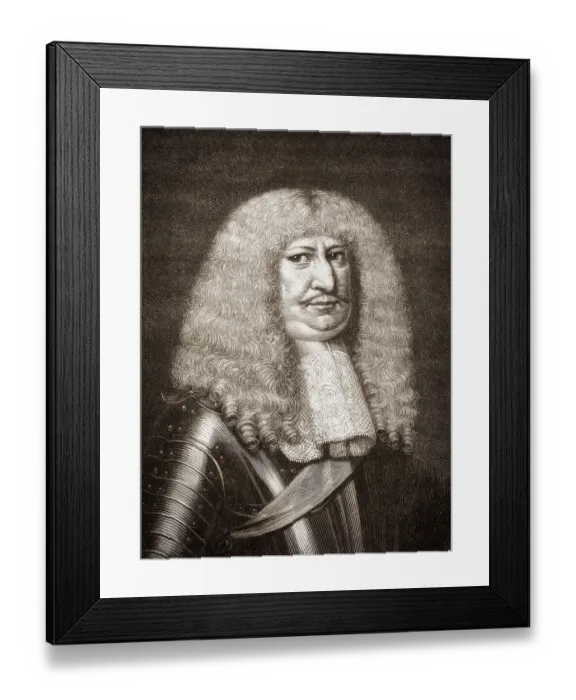 Framed Print : Frederick William of Brandenburg