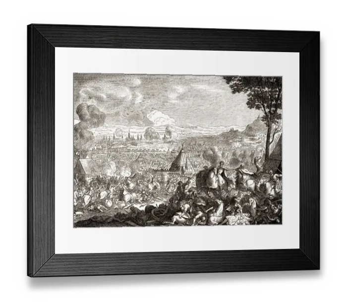 Framed Print : The Battle of Vienna, 1683