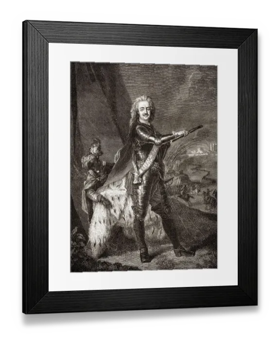 Framed Print : Leopold I, Prince of Anhalt-Dessau and called the Old Dessauer Framed Print : Leopold I, Prince of Anhalt-Dessau and called the Old Dessauer