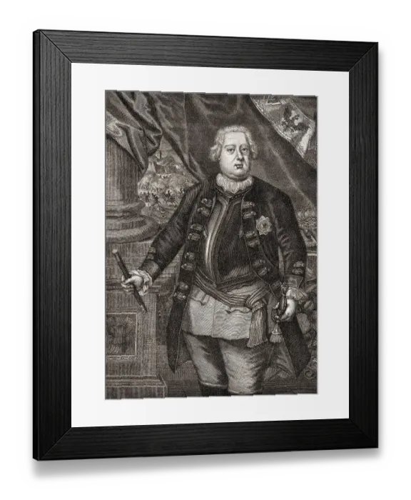 Framed Print : Frederick William I of Prussia, 1688-1740 Framed Print : Frederick William I of Prussia, 1688-1740