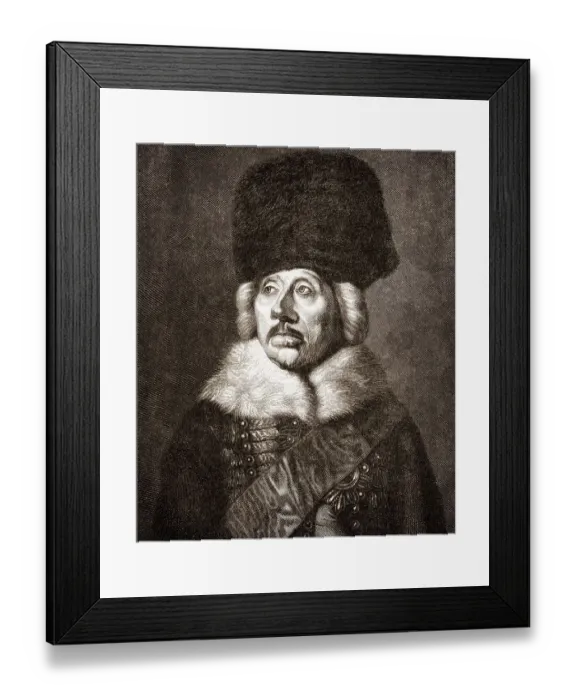 Framed Print : Hans Joachim von Zieten or Ziethen