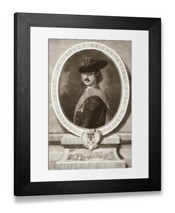 Framed Print : Leopold I, Prince of Anhalt-Dessau