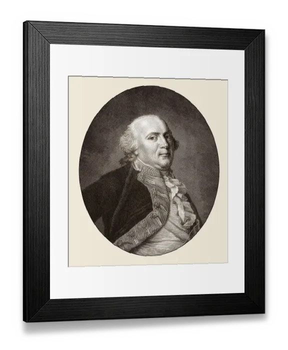 Framed Print : Frederick William II, Friedrich Wilhelm II